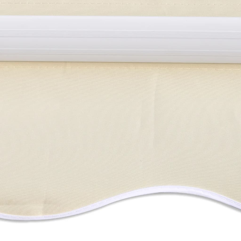 Folding Awning Manual Operated 118.1" Cream M8216