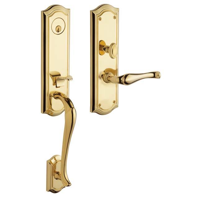 Oil Rubbed Bronze Left Hand Single Cylinder Mortise Entrance Handleset N753660