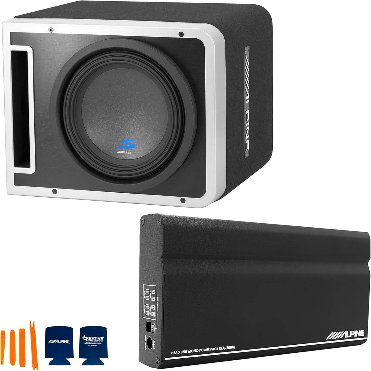 10" Vented Loaded Enclosure with Amplifier K94733