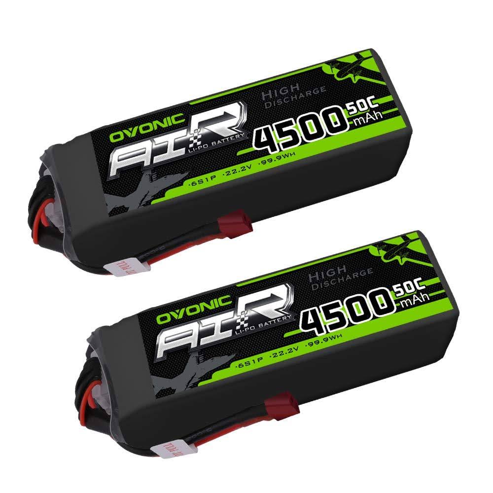6s 22.2V 4500mAh 50C Lipo Battery with Deans Plug W30826