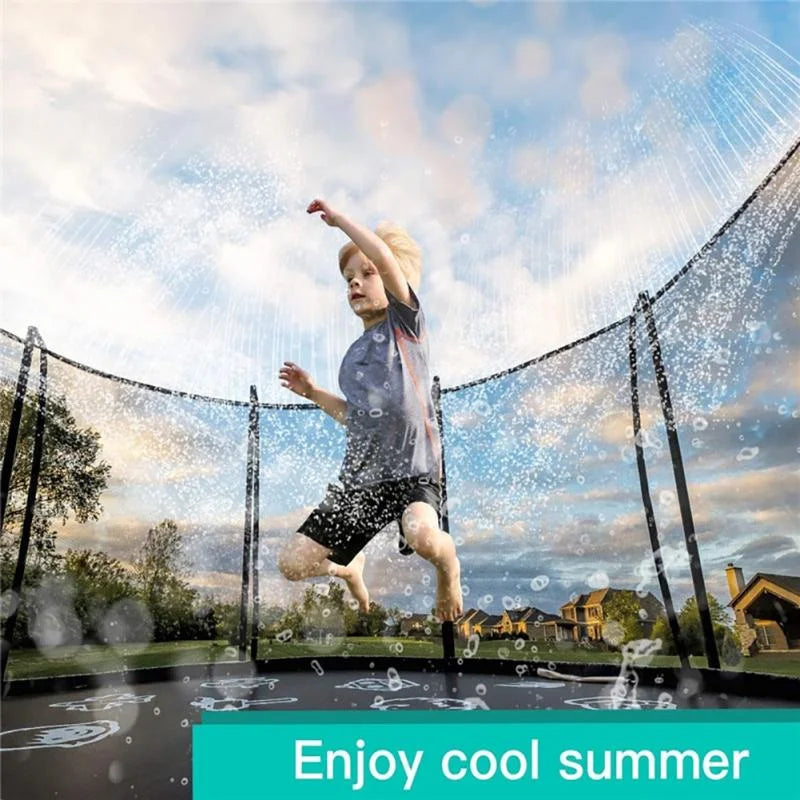 Trampoline Sprinkler Water Sprayer Toy Accessories 39.4ft Y28329