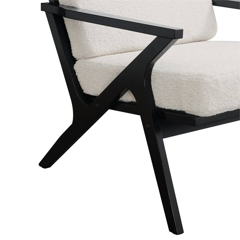 White Wood Frame Chair Z64906