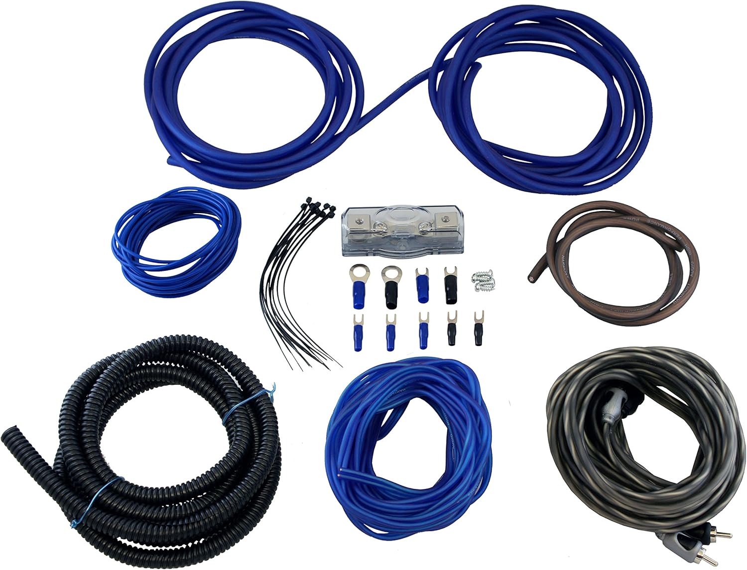 10 Thin Sub Box Passive Radiator Bundle with Amplifier & Amp Kit K7173