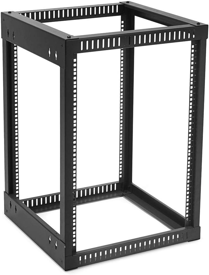 15U Wall Mount Network Rack, 22-Inch Depth, Steel E48019