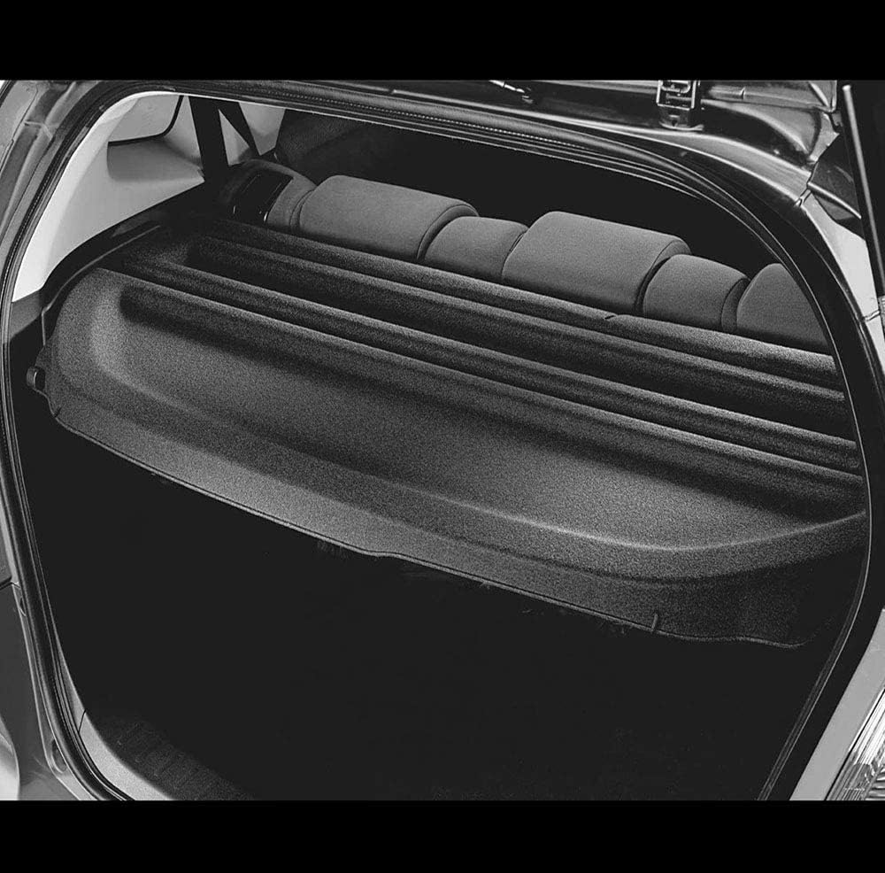 Black Rear Trunk Cover for Honda Fit M3654