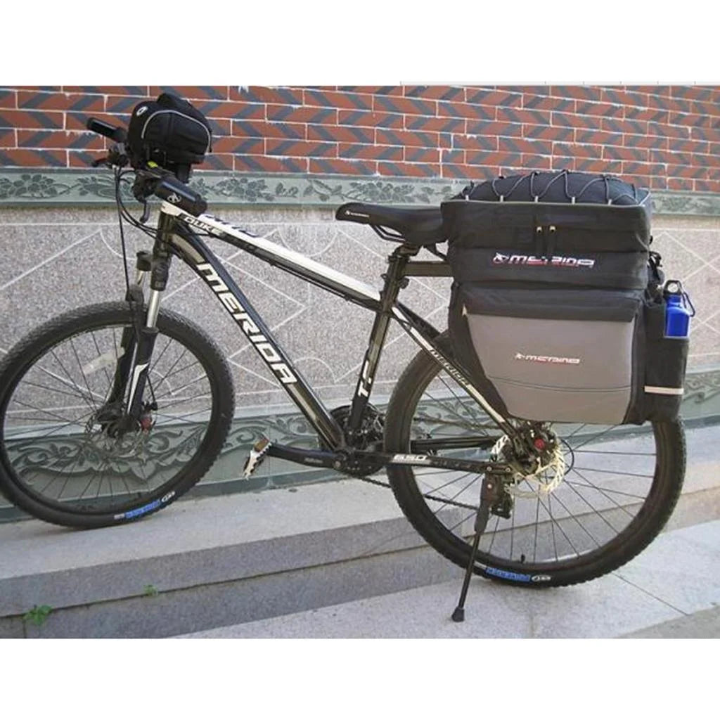 43L Rear Pannier Cargo Saddle Bags With Cover I30361