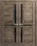 Solid French Double Doors 64 x 84 inches Wood Closet Bedroom Doors P777428