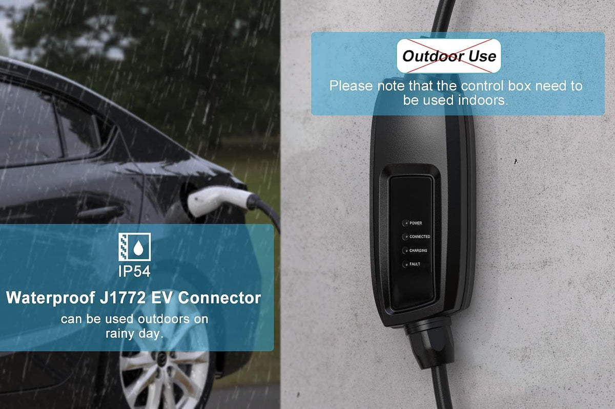 Portable EV Charger with Adapter W264