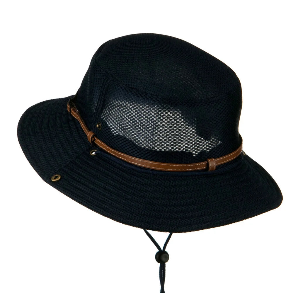 Navy 2XL Mesh Bucket Hat Z684