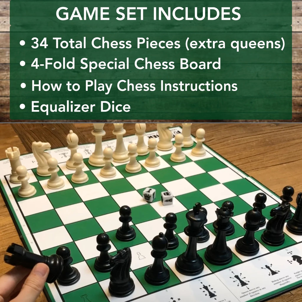 Learn to Play Chess Staunton Style Chess Pieces P1465