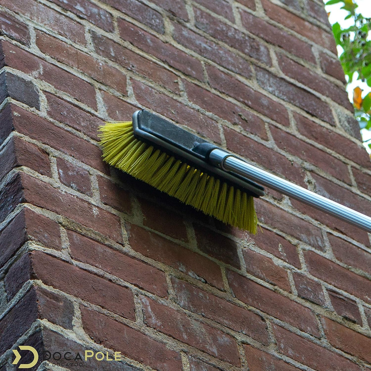 11 Inch Hard Bristle Deck Brush with Telescoping Pole E21822