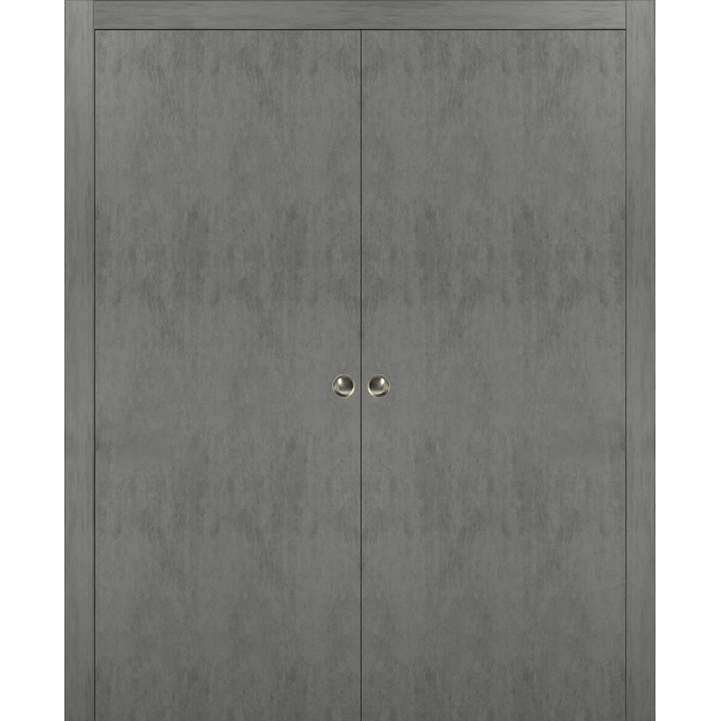 Sliding French Double Pocket Doors 36 x 80 inches Solid Wood Interior Doors C165