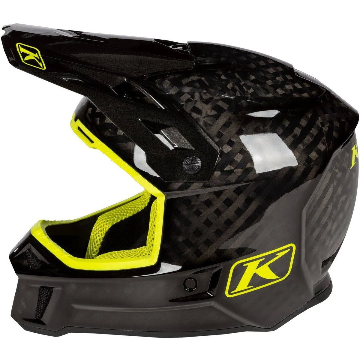 Draft Vivid Blue Carbon Helmet V6997