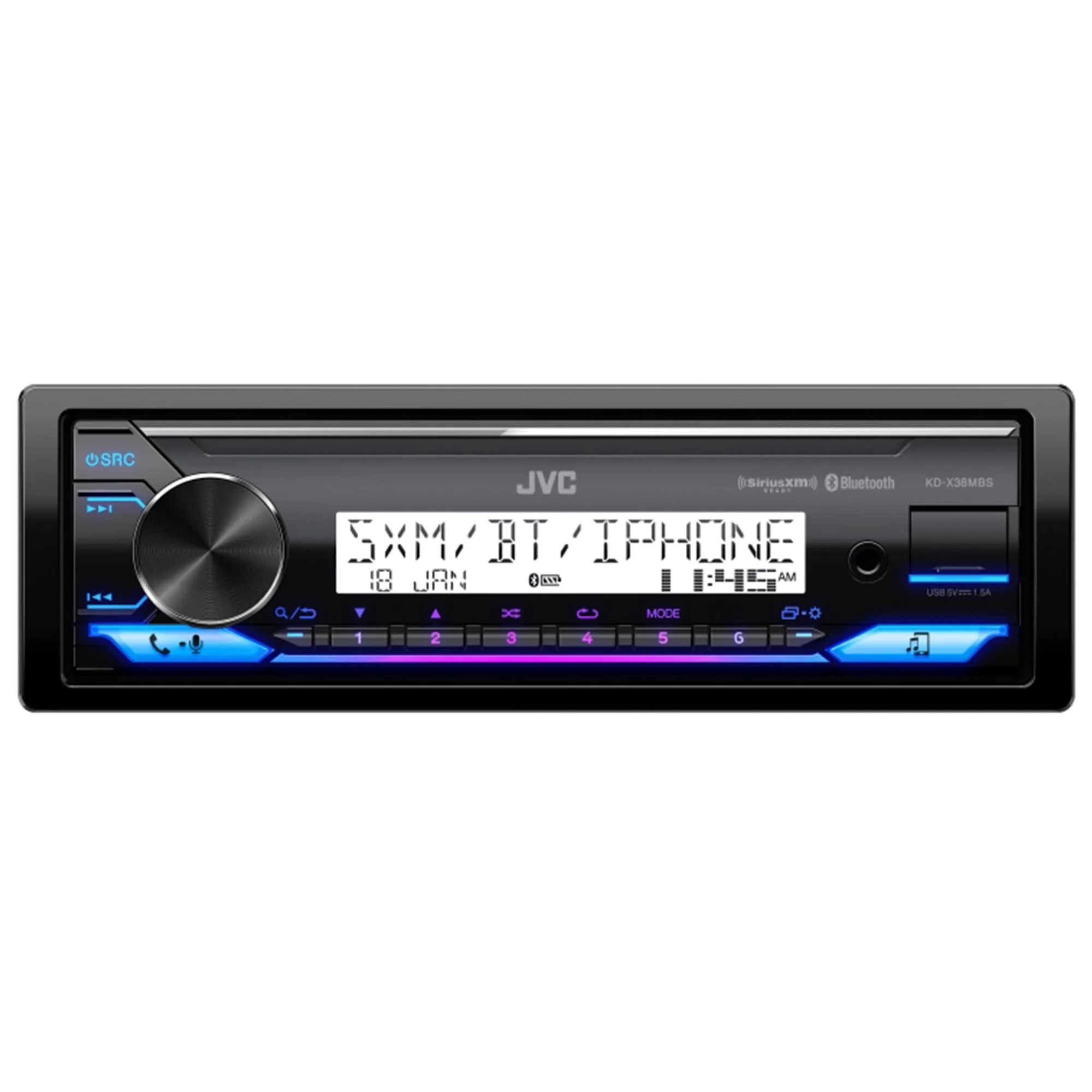 1-Din Bluetooth Stereo Receiver A645649