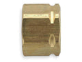 Brass Tube Nut 100pk S8711