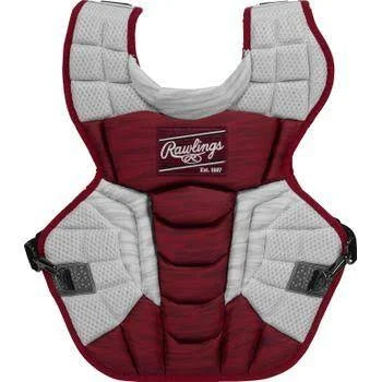 Black-Scarlet Adult Chest Protector A297