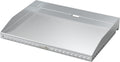 22 Inch Stainless Steel Table Top Gas Grill Griddle for 2 Burners Portable Propane Fueled Grill Q8010