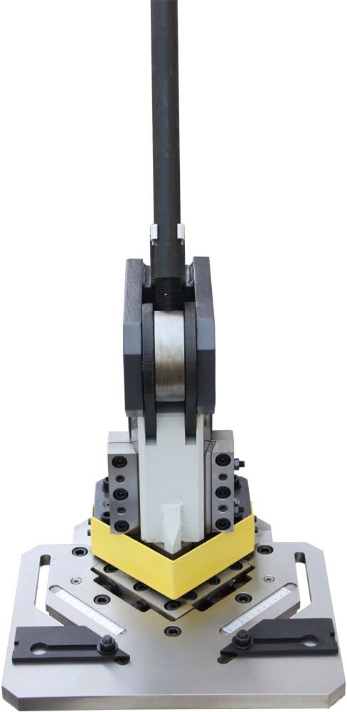 Heavy-Duty Metal Corner Notcher, 4x4" Blade, 11-Ga Mild Steel E1894