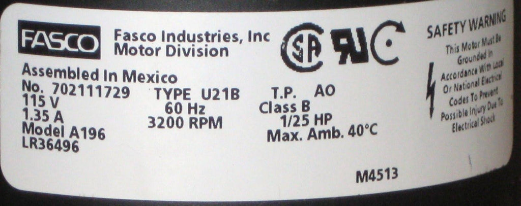 Specific Purpose Blowers I16190