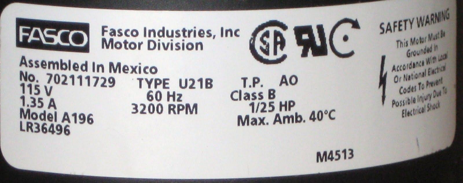 Specific Purpose Blowers I16190