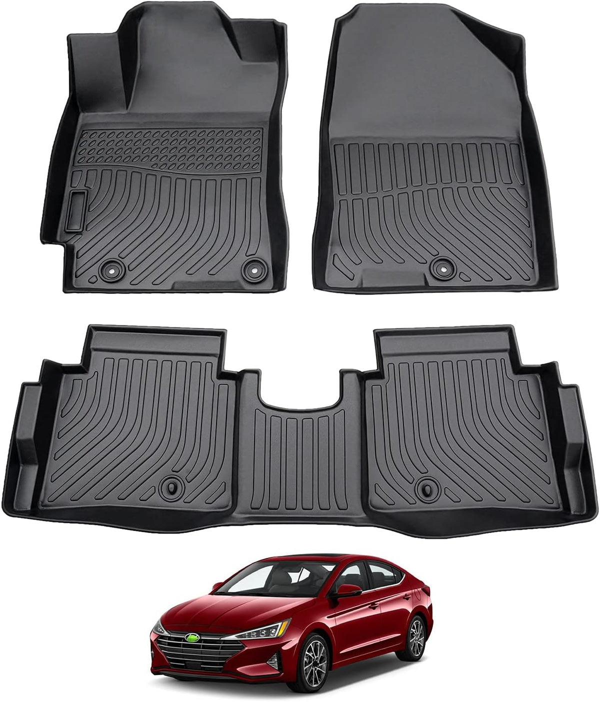 All Weather 2 Row Floor Liners J744623