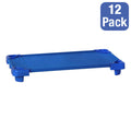 Blue Stackable Daycare Cot - Toddler (40 inch L) - Pack of 12 Cots G83432