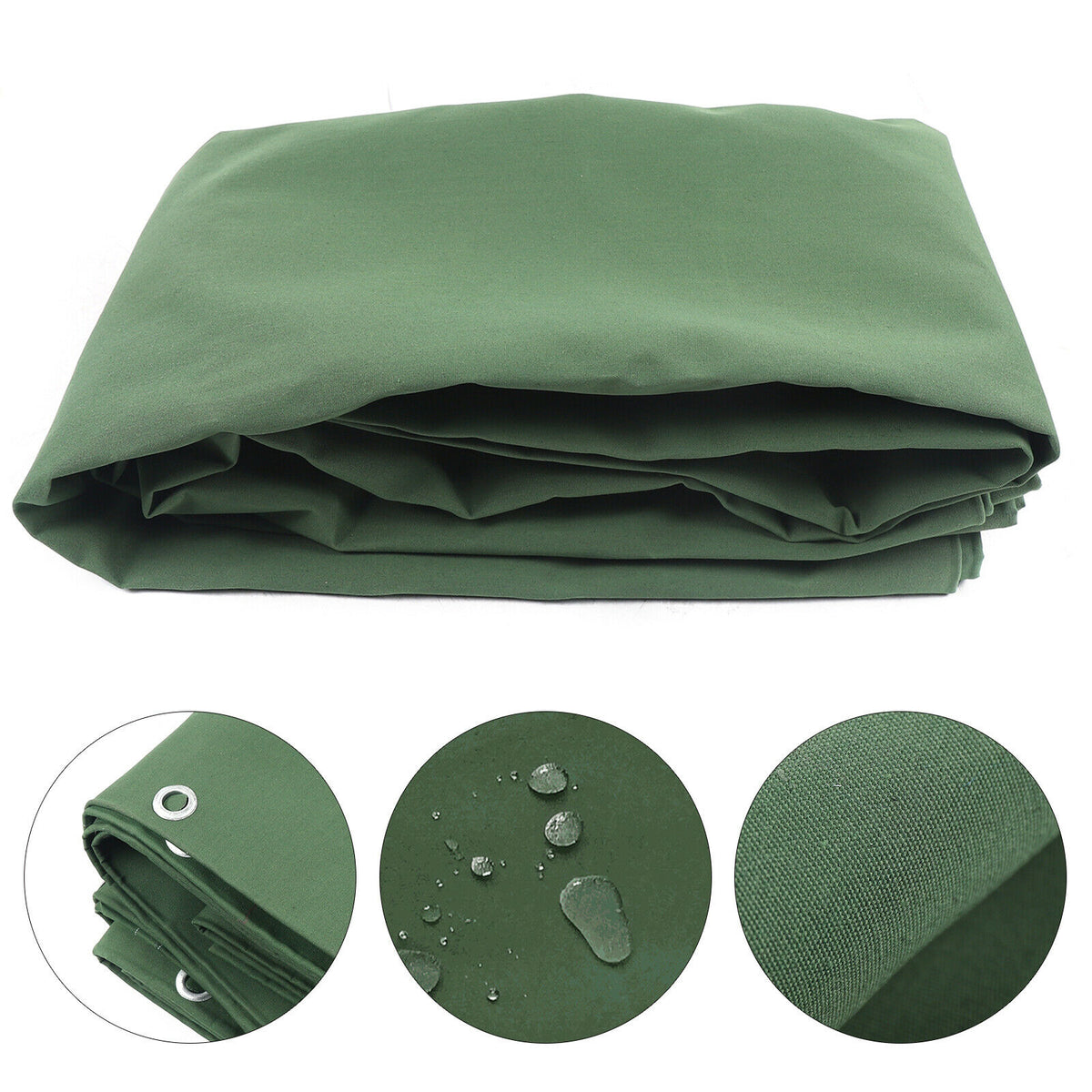 Waterproof Canvas Tarp Canopy Cover E180