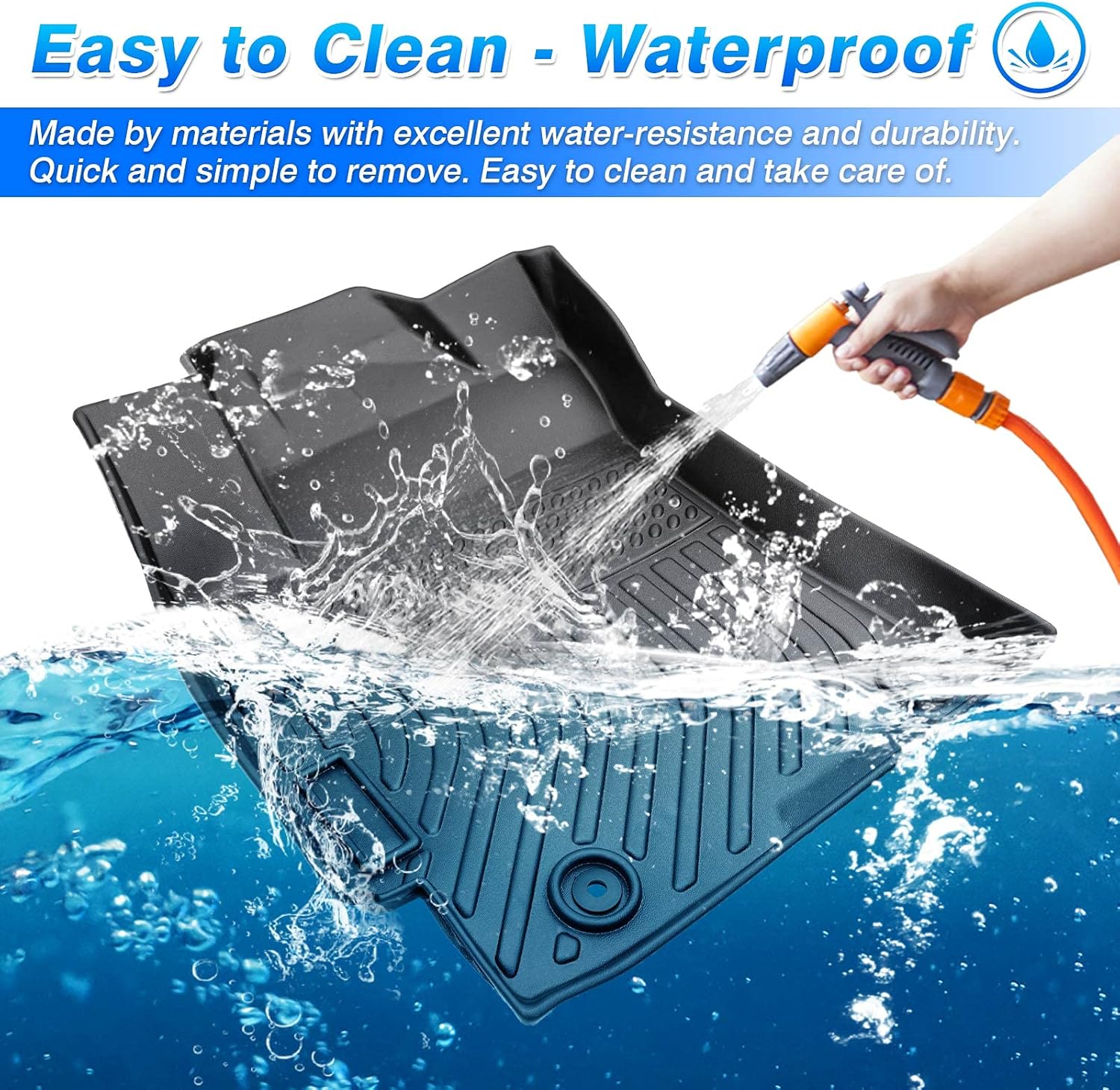 All Weather 2 Row Floor Liners J744623