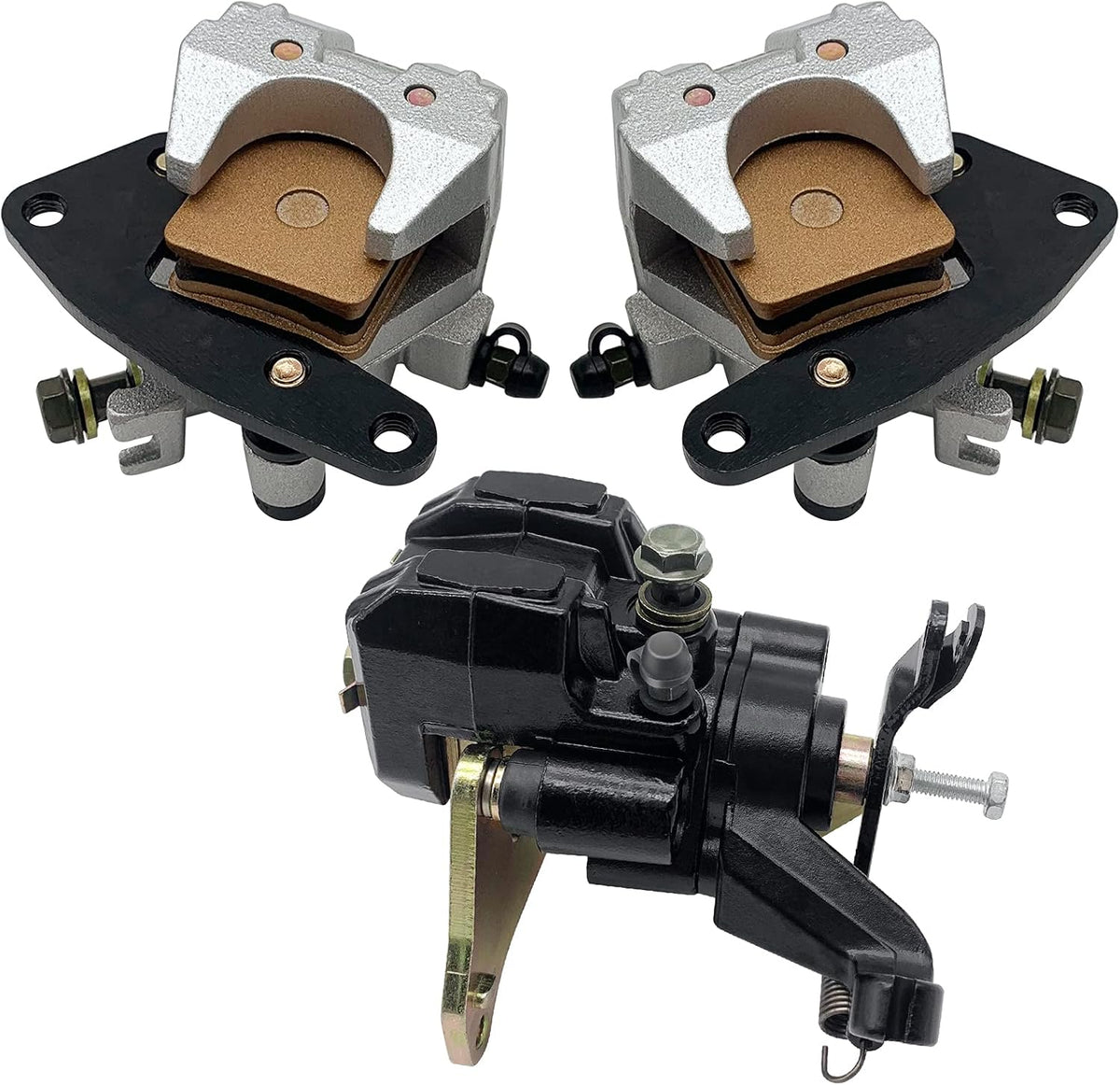 Front Left Right & Rear Brake Calipers Pack of 2 L6033