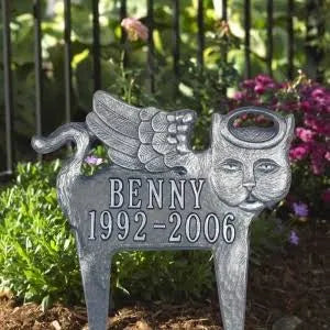 Antique Copper Pet Memorial E659702