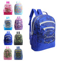 24 Pack 17 Inch Assorted Colors Bungee Backpacks L581355