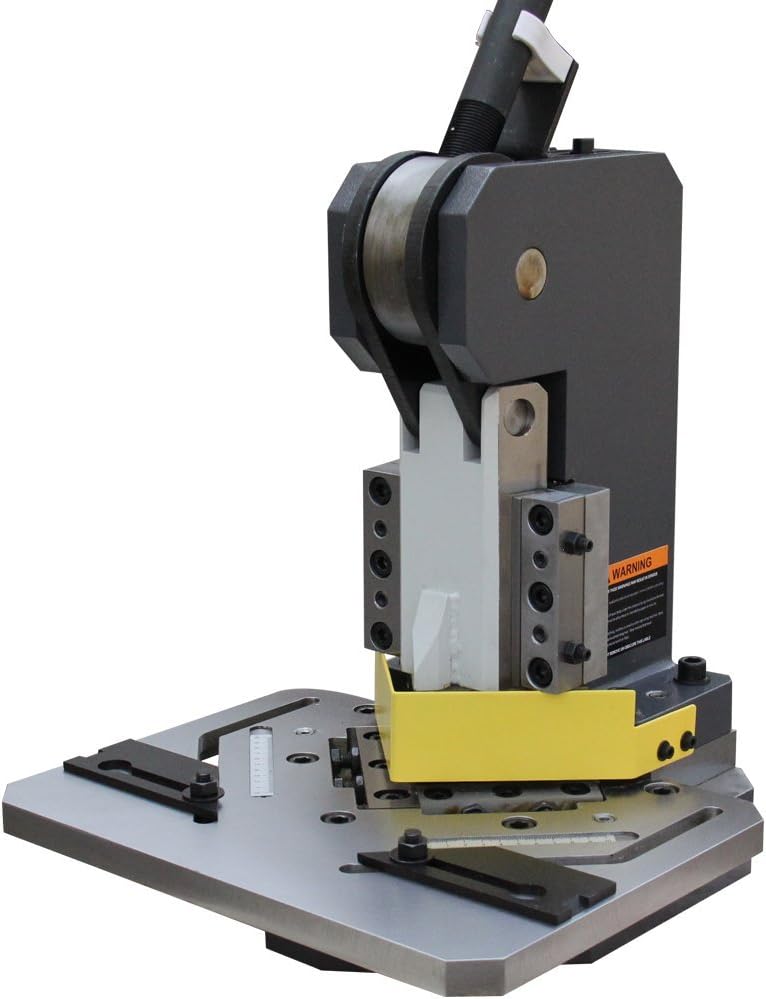 Heavy-Duty Metal Corner Notcher, 4x4" Blade, 11-Ga Mild Steel E1894