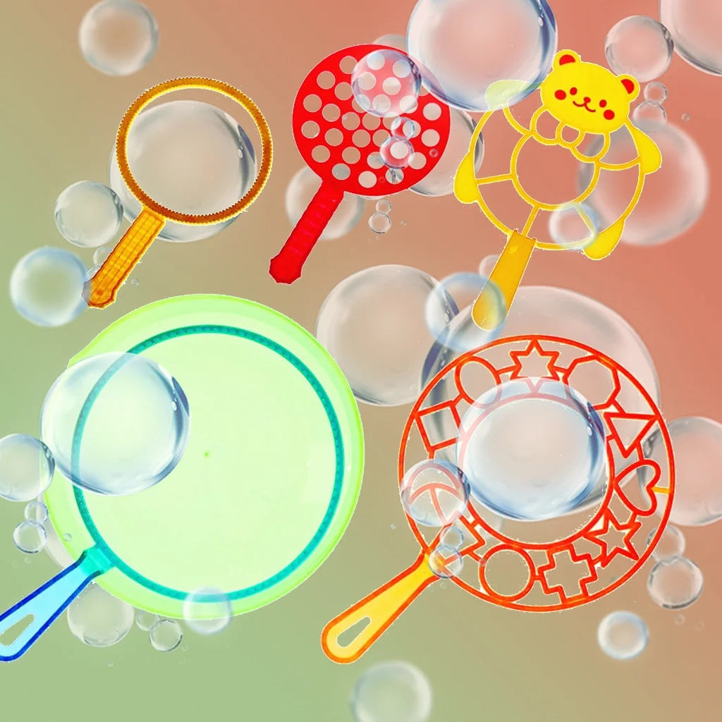 Bubble Wand Set of 5 Assorted Shapes H3736