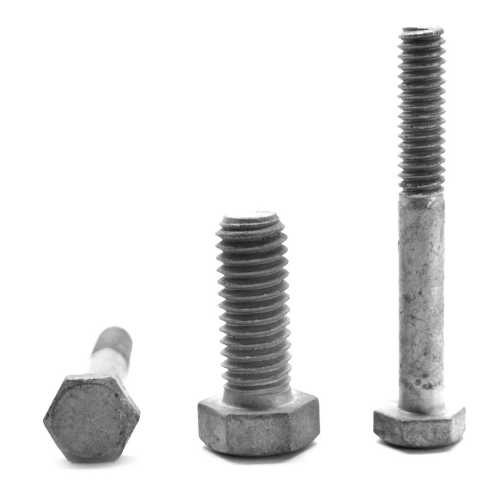 1 1/8x22-7 x 20x226x22THD Coarse Thread A307 Grade A Hex Bolt Low Carbon Steel Hot Dip Galvanized I129579