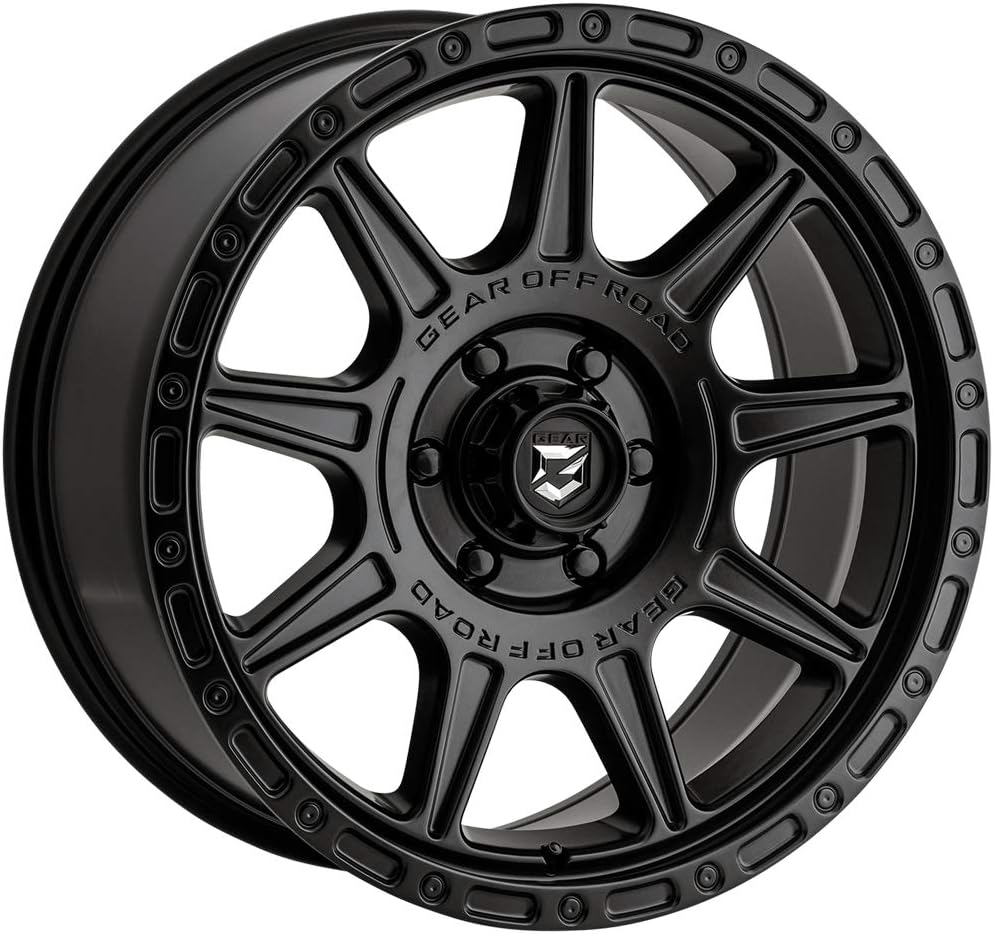 Satin Black 17x9 6x135-6mm Wheel Rim O9807