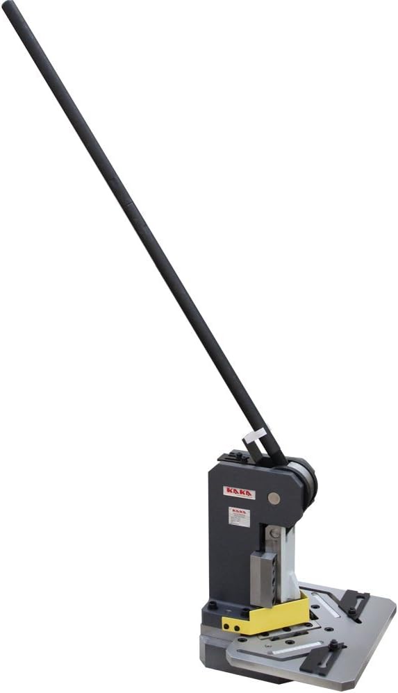 Heavy-Duty Metal Corner Notcher, 4x4" Blade, 11-Ga Mild Steel E1894