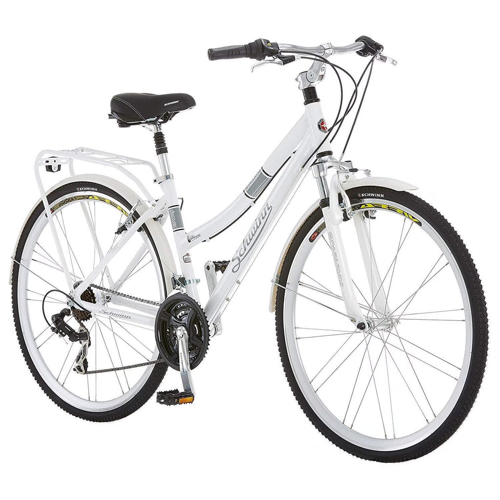 White 700c Women's Hybrid Bicycle K21047