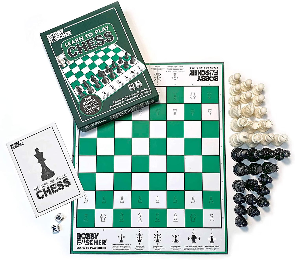 Learn to Play Chess Staunton Style Chess Pieces P1465