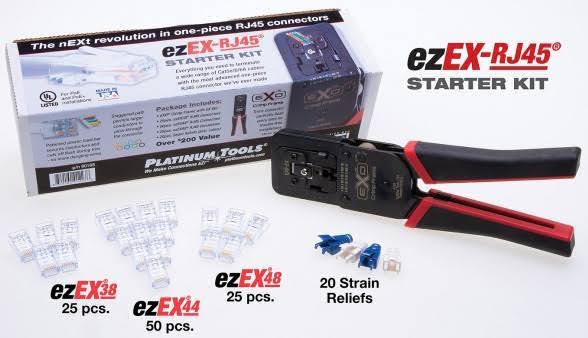 Starter Termination Kit for Cat5-5e Cat6 Cat6a T8850