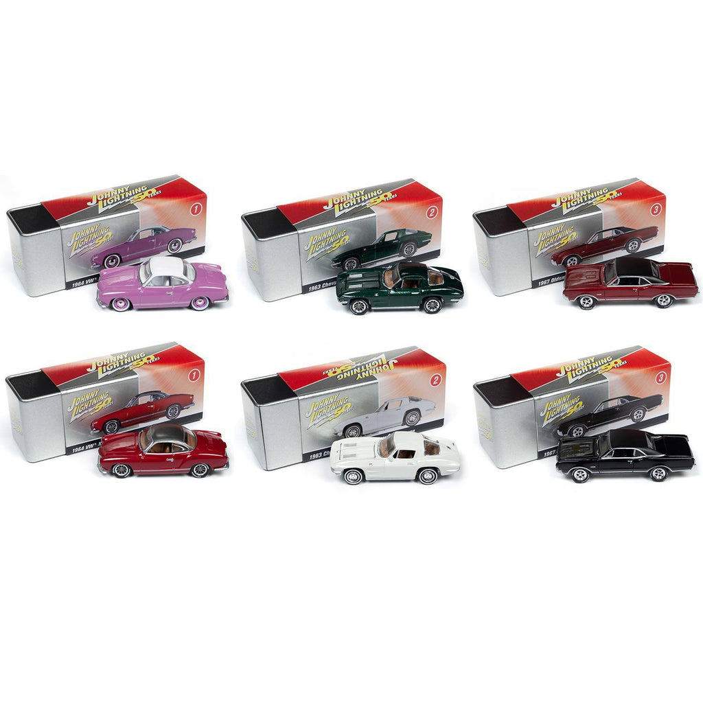 Set of 6 1/64 Diecast Cars T7817