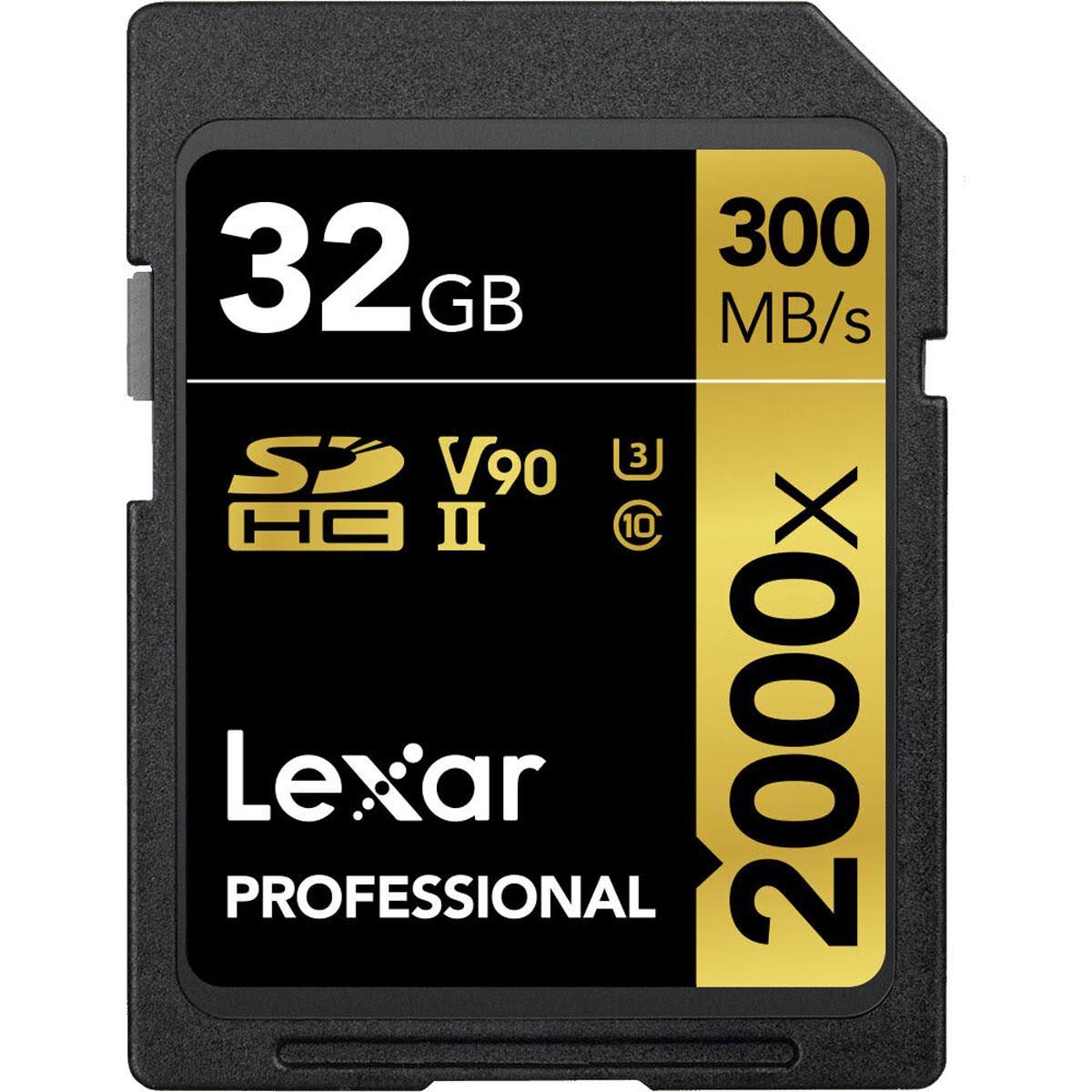 32GB 2000X UHS-II SDHC Memory Card B89152