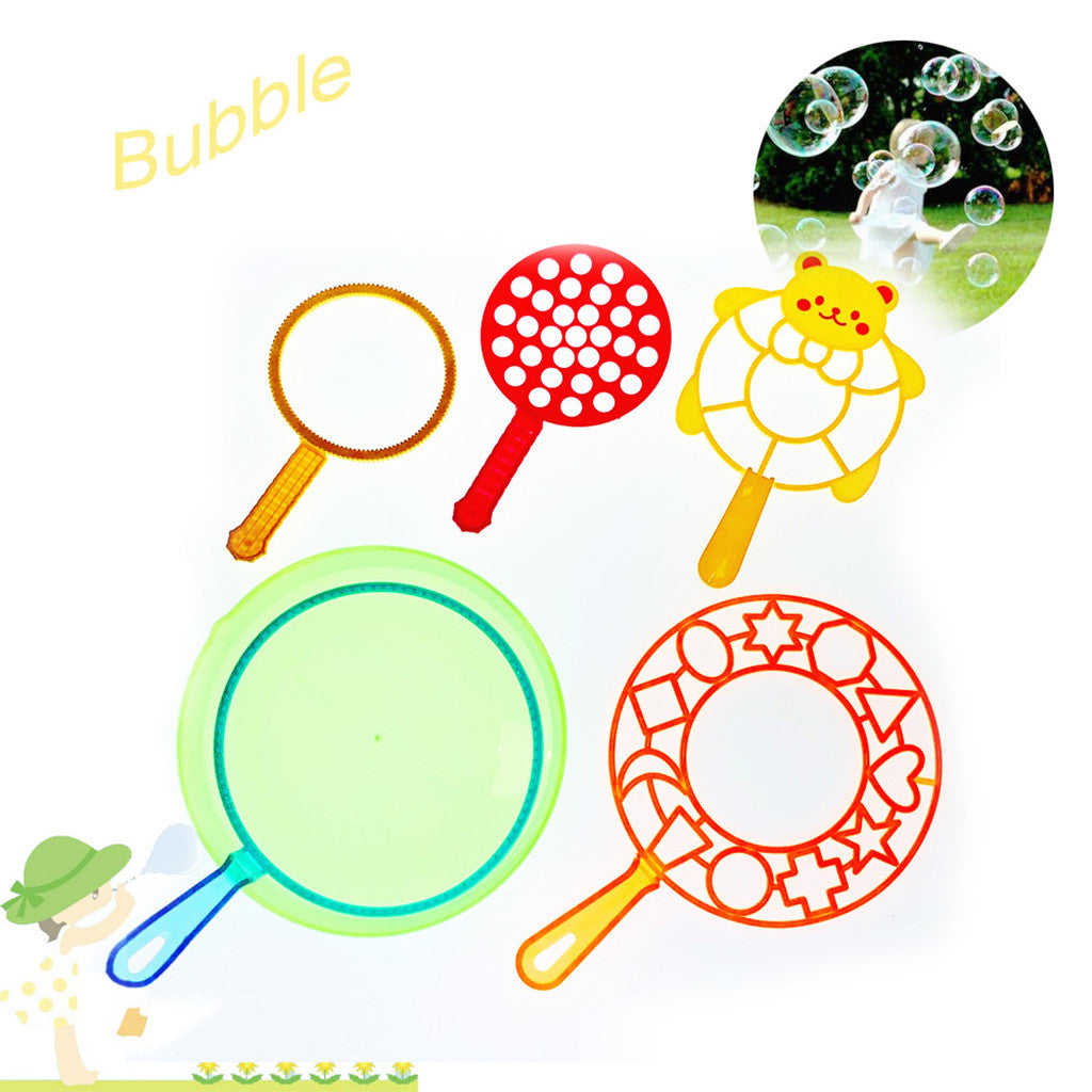 Bubble Wand Set of 5 Assorted Shapes H3736