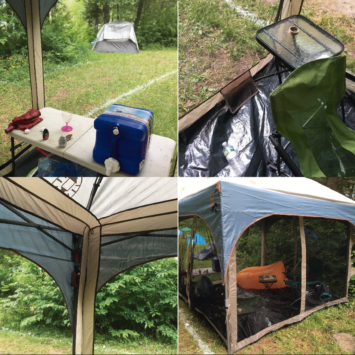 10' x 10' Screen Houses, Brown T294672