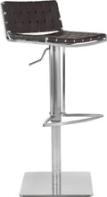 Brown Gas Lift Swivel Bar Stool A29553