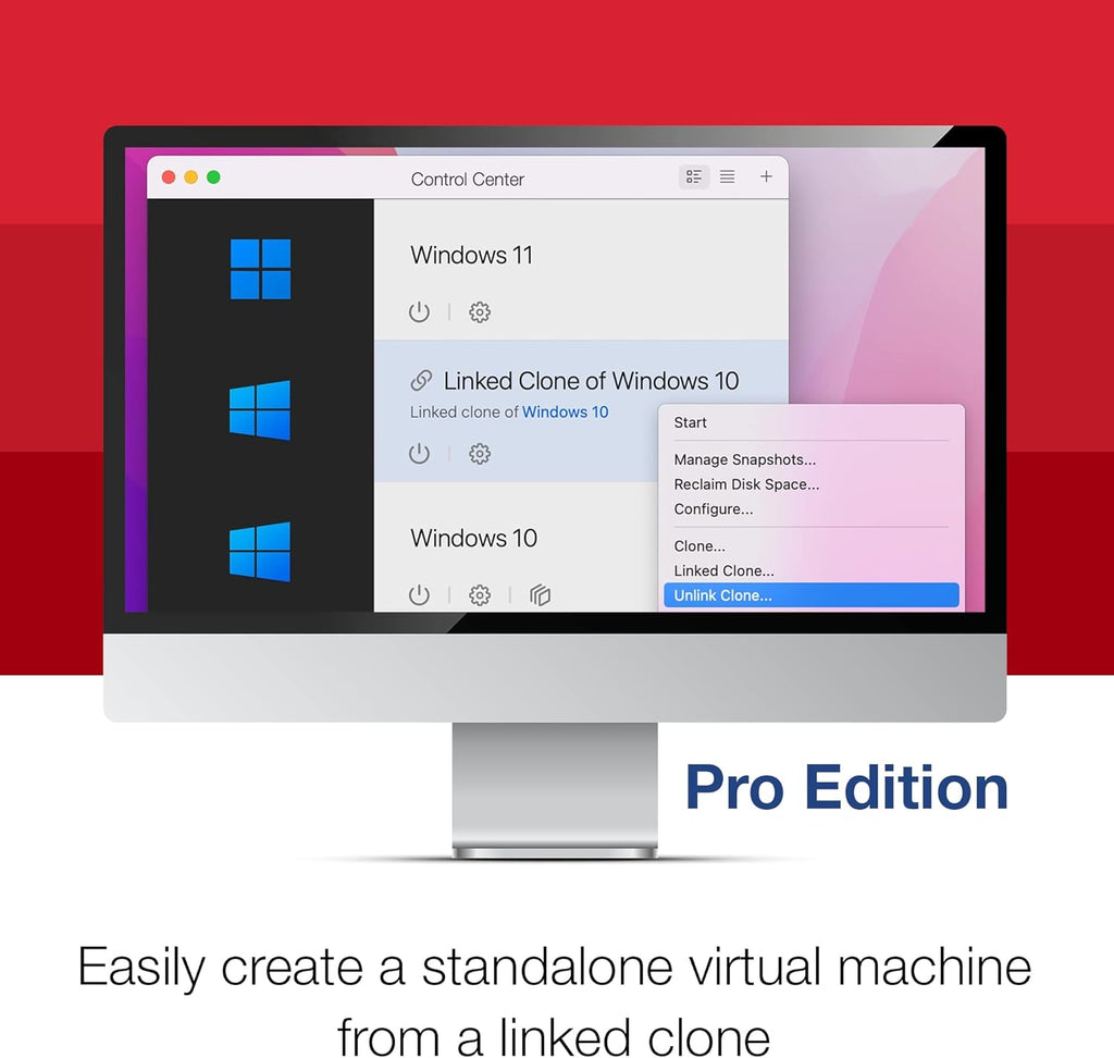 Parallels Desktop 17 for Mac Pro Edition Virtual Machine Software 1-Year Subscription Z50887