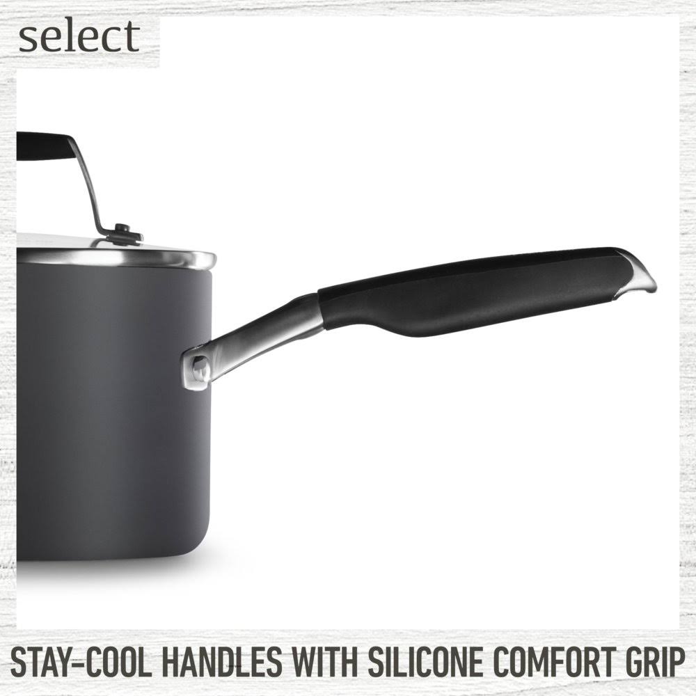 8-Piece Hard Anodized Nonstick Cookware Set I302