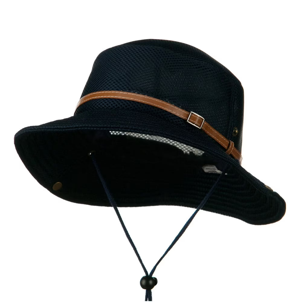 Navy 2XL Mesh Bucket Hat Z684