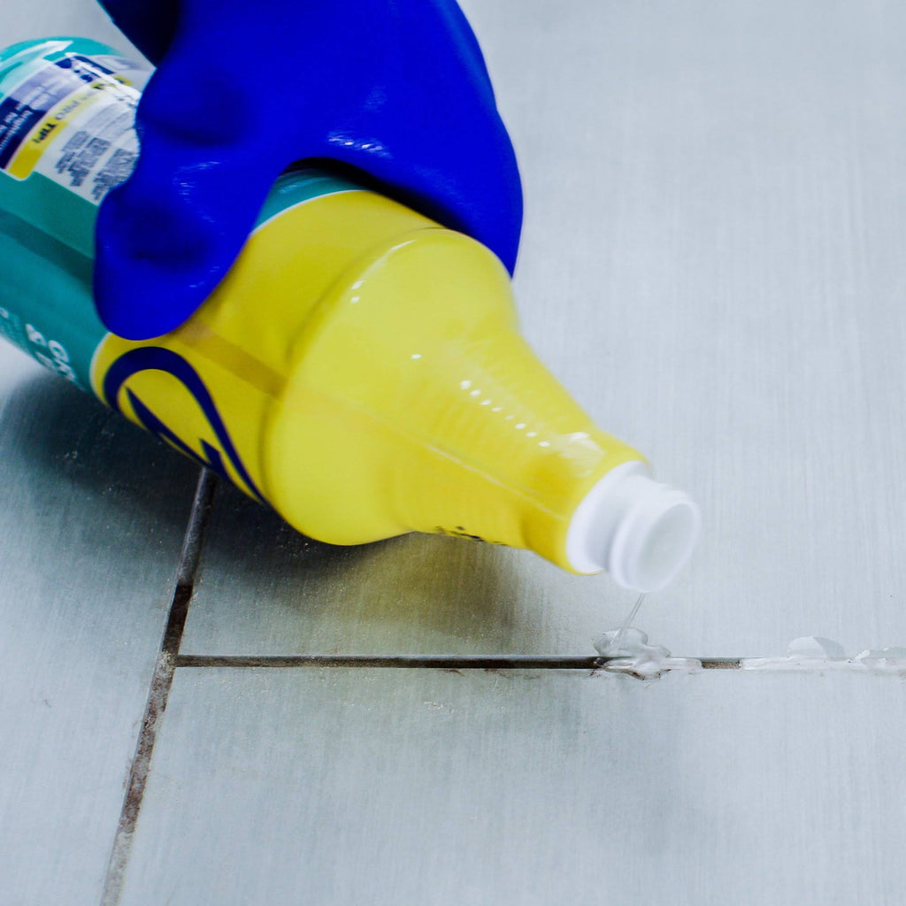 Grout Cleaner and Brightener, Quart Bottle, 12 Bottles Y808