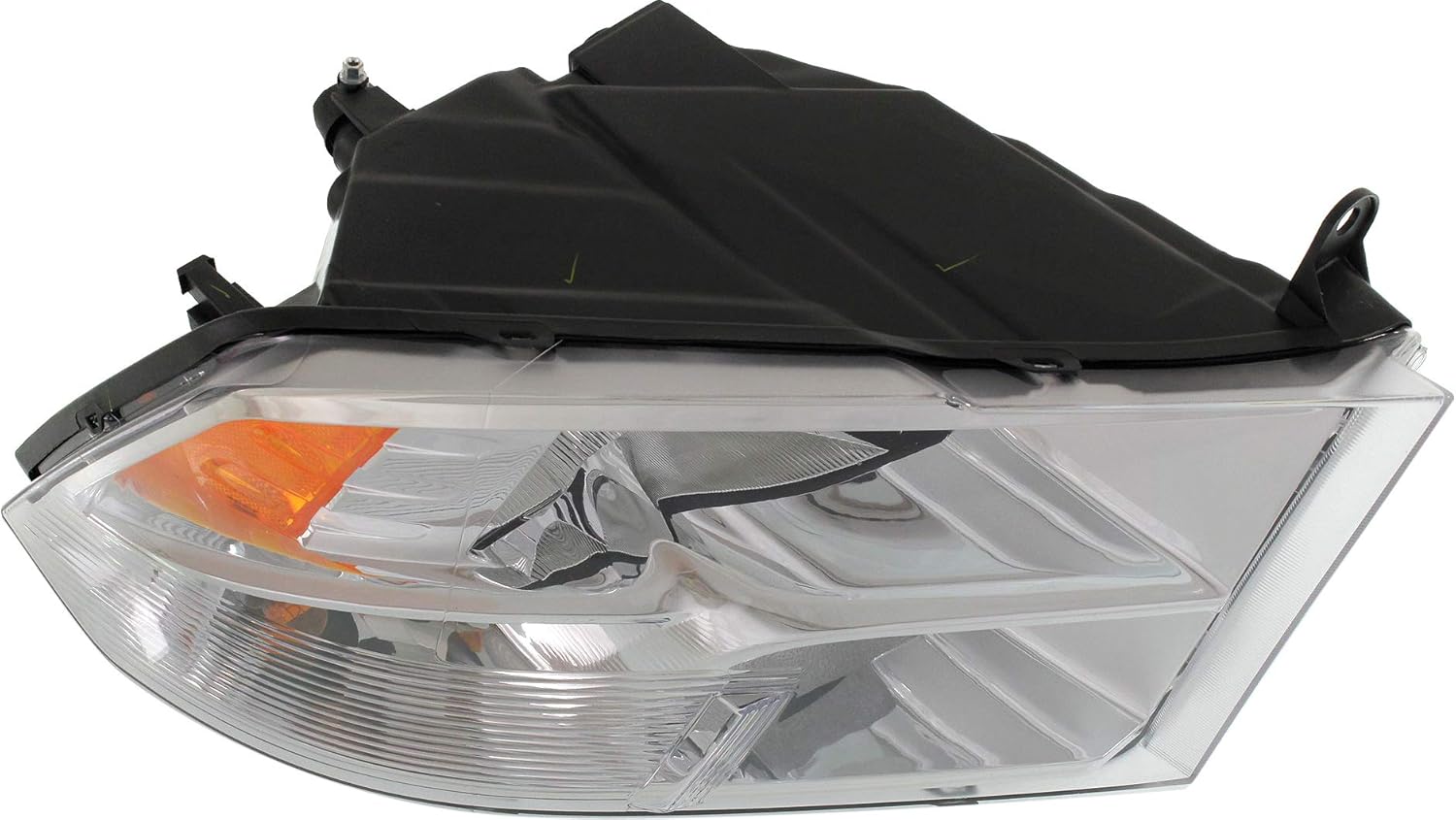 Chrome Halogen Headlight Assembly Passenger Side D331