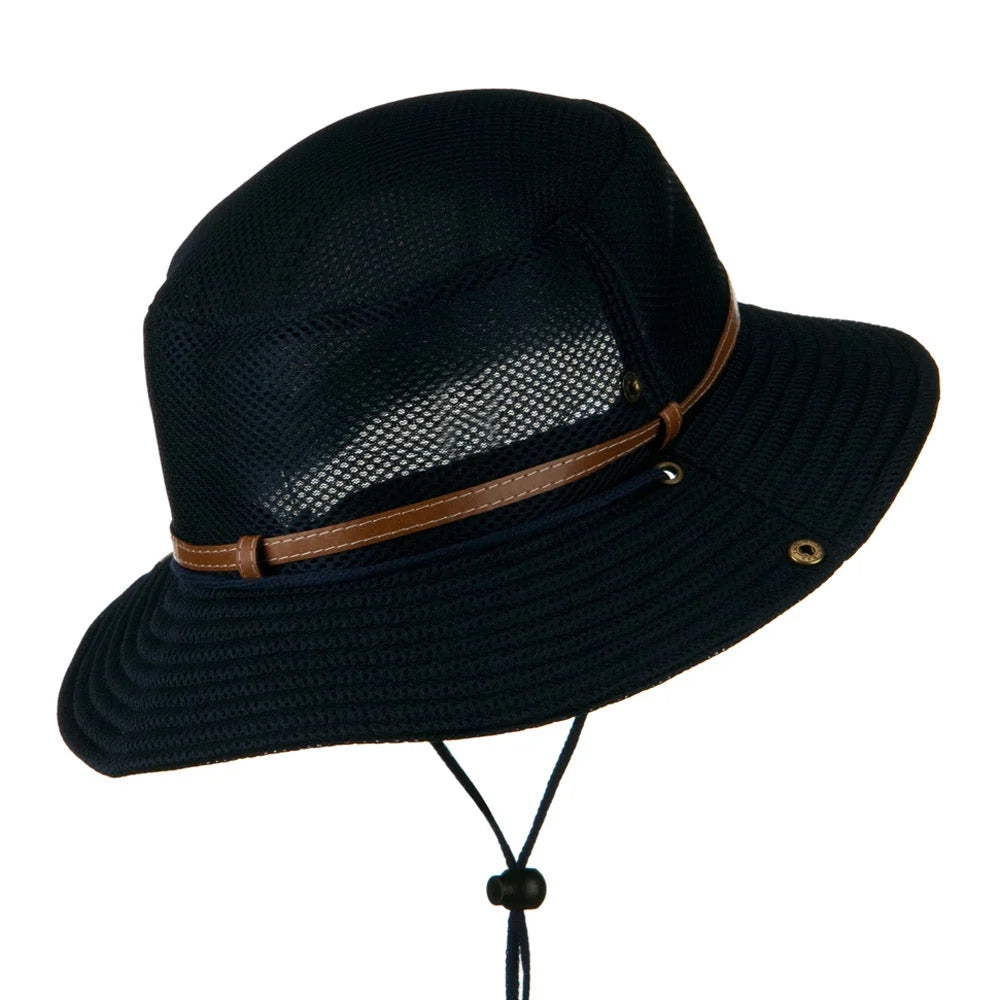 Navy 2XL Mesh Bucket Hat Z684